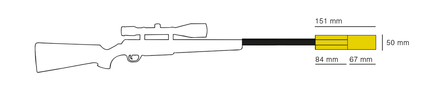 HAUSKEN JAKT JD151 MKII DIMENSION