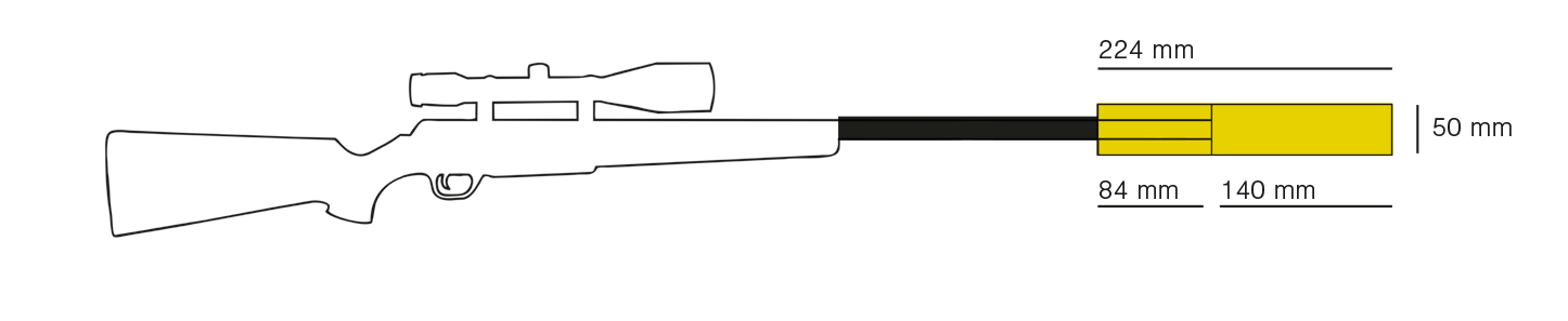 HAUSKEN JAKT JD224 MKII DIMENSION